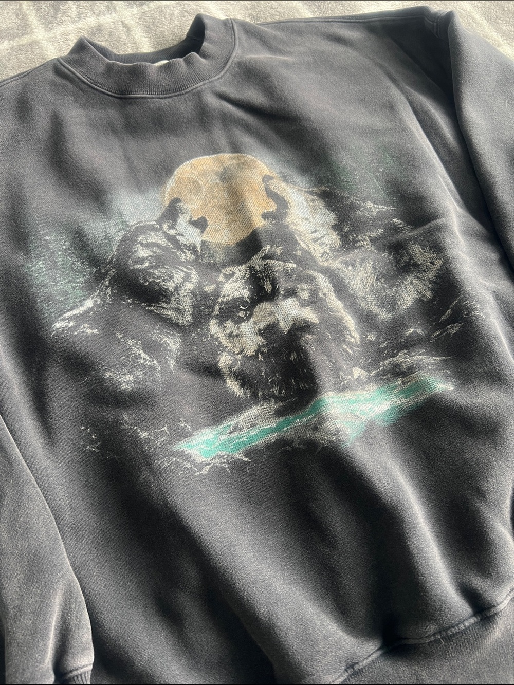 Abercrombie and Fitch Fleece Sweatshirt Large